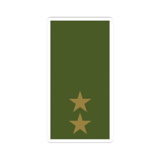 Sweden Field OF 1b 2019 (Sweden) (Military Rank) STICKER Vinyl Kiss-Cut Decal 2 Inch White - The Sticker Space