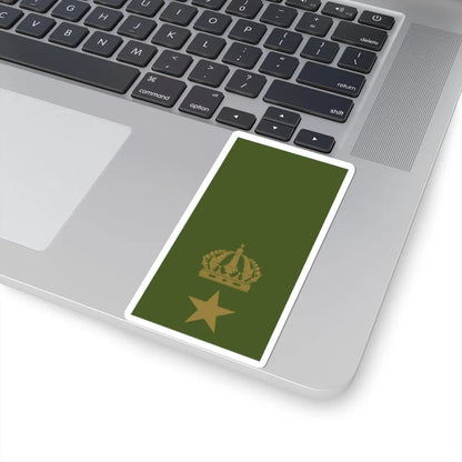Sweden Field OF 3 2019 (Sweden) (Military Rank) STICKER Vinyl Kiss-Cut Decal - The Sticker Space