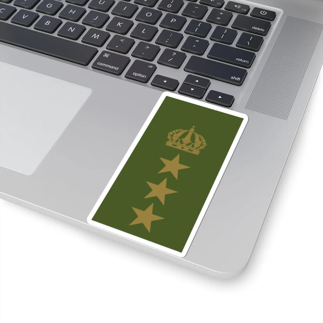 Sweden Field OF 5 2019 (Sweden) (Military Rank) STICKER Vinyl Kiss-Cut Decal - The Sticker Space