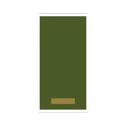 Sweden Field OR 1b 2019 (Sweden) (Military Rank) STICKER Vinyl Kiss-Cut Decal 2 Inch White - The Sticker Space