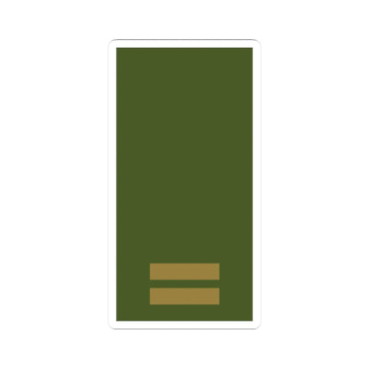 Sweden Field OR 1c 2019 (Sweden) (Military Rank) STICKER Vinyl Kiss-Cut Decal 2 Inch White - The Sticker Space