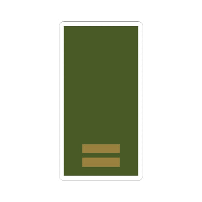 Sweden Field OR 1c 2019 (Sweden) (Military Rank) STICKER Vinyl Kiss-Cut Decal 6 Inch White - The Sticker Space