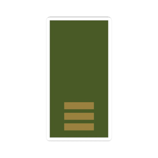 Sweden Field OR 2a 2019 (Sweden) (Military Rank) STICKER Vinyl Kiss-Cut Decal 2 Inch White - The Sticker Space