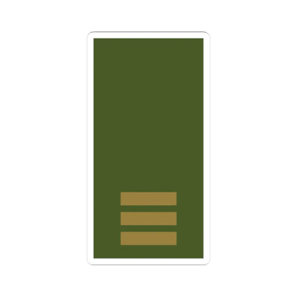 Sweden Field OR 2a 2019 (Sweden) (Military Rank) STICKER Vinyl Kiss-Cut Decal - The Sticker Space