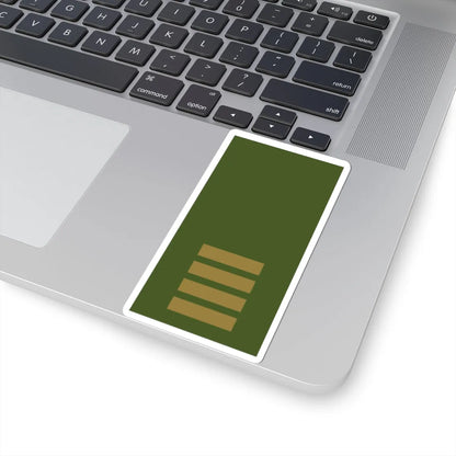 Sweden Field OR 2b 2019 (Sweden) (Military Rank) STICKER Vinyl Kiss-Cut Decal - The Sticker Space