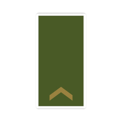 Sweden Field OR 3 2019 (Sweden) (Military Rank) STICKER Vinyl Kiss-Cut Decal 2 Inch White - The Sticker Space