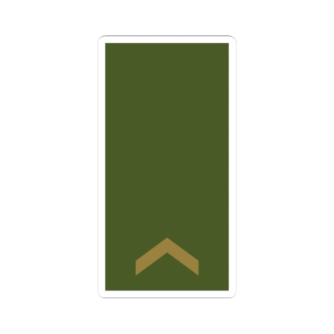 Sweden Field OR 3 2019 (Sweden) (Military Rank) STICKER Vinyl Kiss-Cut Decal 3 Inch White - The Sticker Space