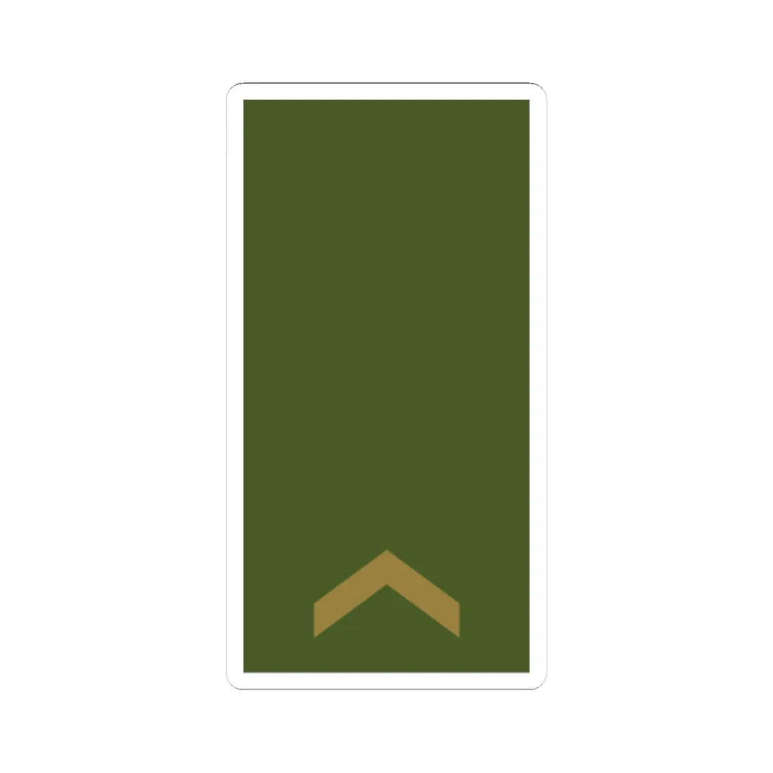 Sweden Field OR 3 2019 (Sweden) (Military Rank) STICKER Vinyl Kiss-Cut Decal 4 Inch White - The Sticker Space