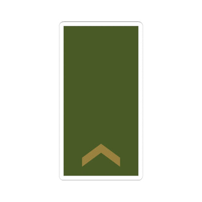 Sweden Field OR 3 2019 (Sweden) (Military Rank) STICKER Vinyl Kiss-Cut Decal 6 Inch White - The Sticker Space