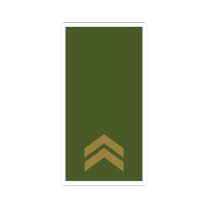 Sweden Field OR 4 2019 (Sweden) (Military Rank) STICKER Vinyl Kiss-Cut Decal 4 Inch White - The Sticker Space