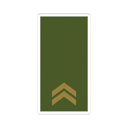 Sweden Field OR 4 2019 (Sweden) (Military Rank) STICKER Vinyl Kiss-Cut Decal 6 Inch White - The Sticker Space