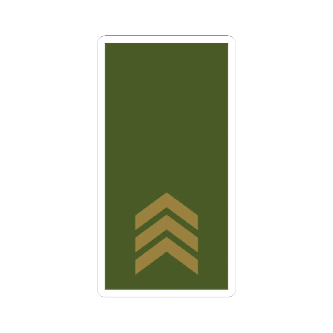 Sweden Field OR 5a 2019 (Sweden) (Military Rank) STICKER Vinyl Kiss-Cut Decal 2 Inch White - The Sticker Space