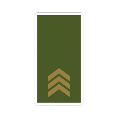 Sweden Field OR 5a 2019 (Sweden) (Military Rank) STICKER Vinyl Kiss-Cut Decal 2 Inch White - The Sticker Space