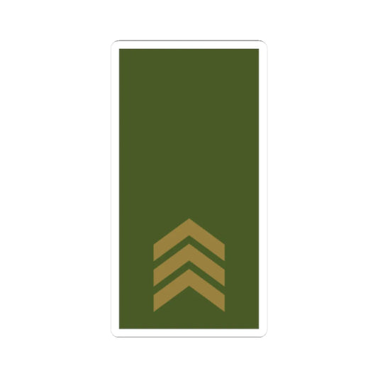 Sweden Field OR 5a 2019 (Sweden) (Military Rank) STICKER Vinyl Kiss-Cut Decal 2 Inch White - The Sticker Space