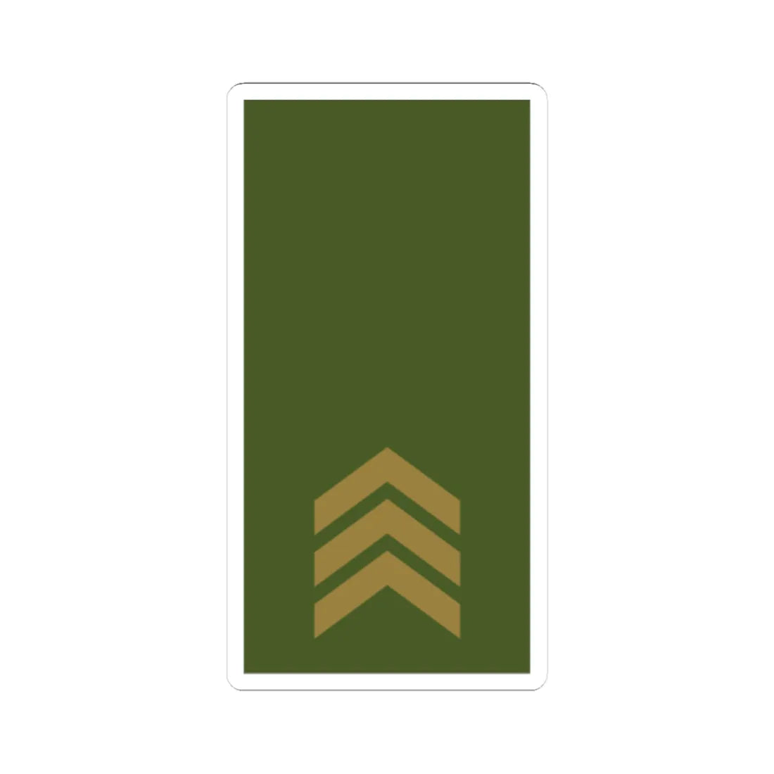 Sweden Field OR 5a 2019 (Sweden) (Military Rank) STICKER Vinyl Kiss-Cut Decal 3 Inch White - The Sticker Space