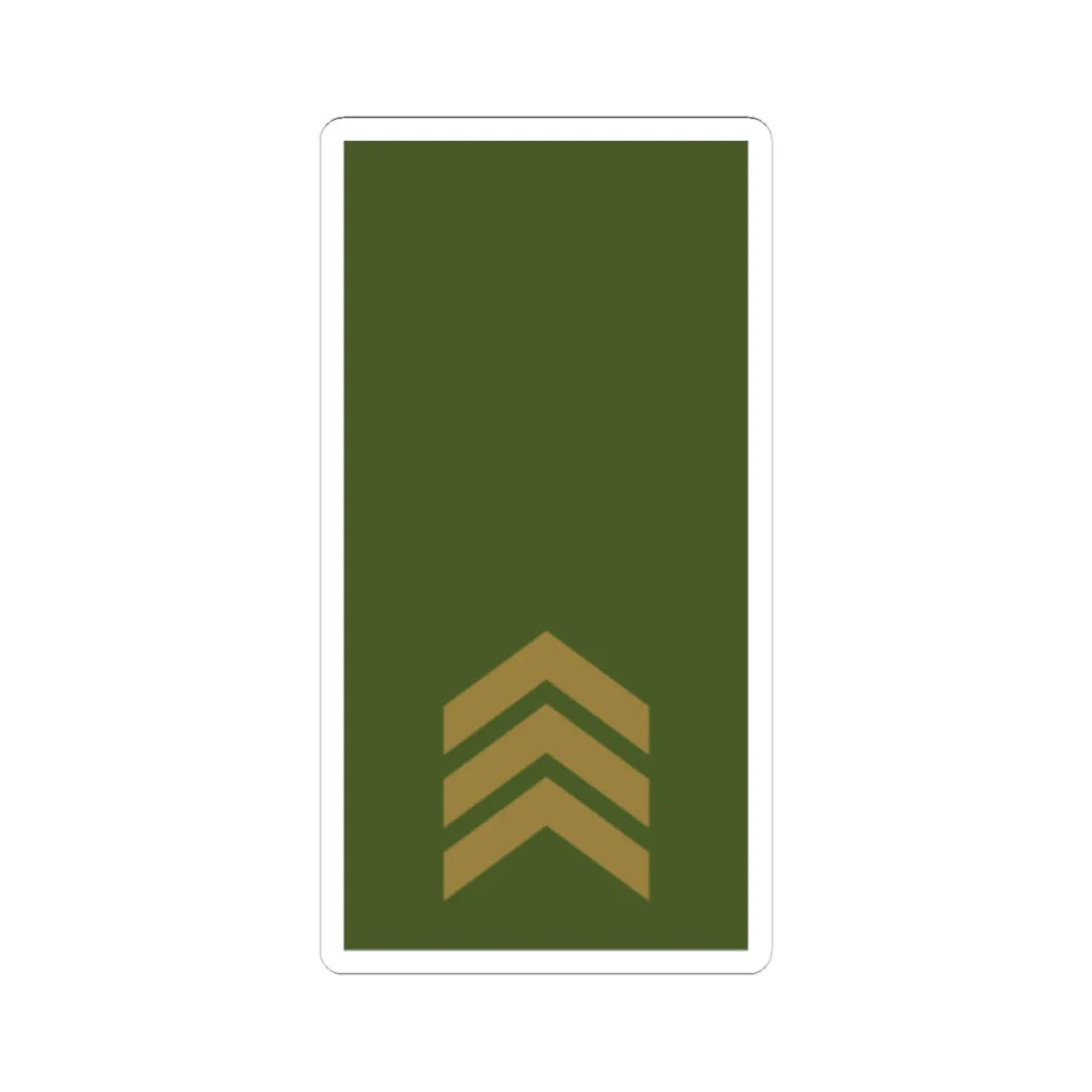 Sweden Field OR 5a 2019 (Sweden) (Military Rank) STICKER Vinyl Kiss-Cut Decal 6 Inch White - The Sticker Space