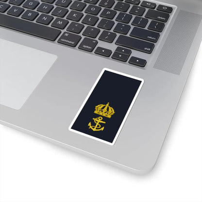Sweden Navy OF D 2019 (Sweden) (Military Rank) STICKER Vinyl Kiss-Cut Decal - The Sticker Space