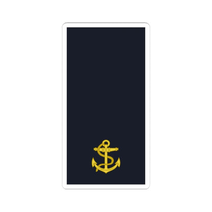 Sweden Navy OR 1a 2019 (Sweden) (Military Rank) STICKER Vinyl Kiss-Cut Decal 6 Inch White - The Sticker Space