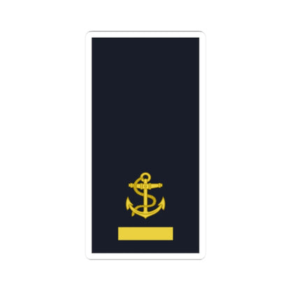 Sweden Navy OR 1b 2019 (Sweden) (Military Rank) STICKER Vinyl Kiss-Cut Decal 2 Inch White - The Sticker Space