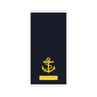 Sweden Navy OR 1b 2019 (Sweden) (Military Rank) STICKER Vinyl Kiss-Cut Decal 3 Inch White - The Sticker Space