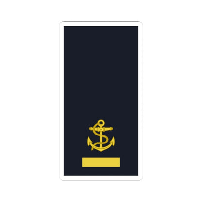 Sweden Navy OR 1b 2019 (Sweden) (Military Rank) STICKER Vinyl Kiss-Cut Decal 4 Inch White - The Sticker Space