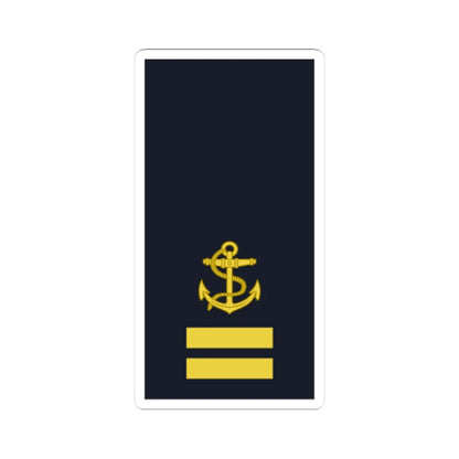 Sweden Navy OR 1c 2019 (Sweden) (Military Rank) STICKER Vinyl Kiss-Cut Decal 3 Inch White - The Sticker Space