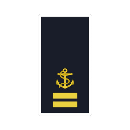 Sweden Navy OR 1c 2019 (Sweden) (Military Rank) STICKER Vinyl Kiss-Cut Decal 4 Inch White - The Sticker Space