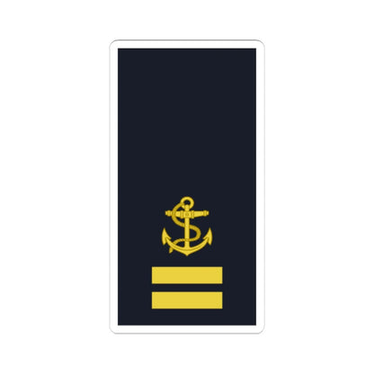 Sweden Navy OR 1c 2019 (Sweden) (Military Rank) STICKER Vinyl Kiss-Cut Decal 6 Inch White - The Sticker Space