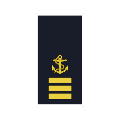 Sweden Navy OR 2a 2019 (Sweden) (Military Rank) STICKER Vinyl Kiss-Cut Decal 4 Inch White - The Sticker Space
