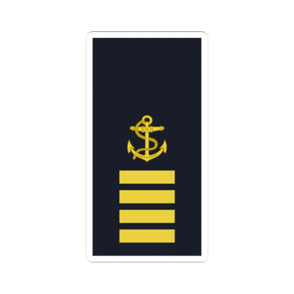 Sweden Navy OR 2b 2019 (Sweden) (Military Rank) STICKER Vinyl Kiss-Cut Decal 4 Inch White - The Sticker Space