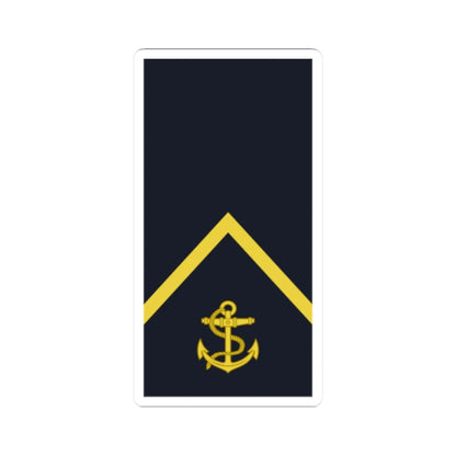 Sweden Navy OR 3 2019 (Sweden) (Military Rank) STICKER Vinyl Kiss-Cut Decal 2 Inch White - The Sticker Space