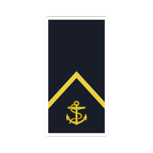 Sweden Navy OR 3 2019 (Sweden) (Military Rank) STICKER Vinyl Kiss-Cut Decal 2 Inch White - The Sticker Space