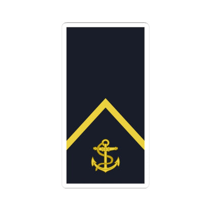 Sweden Navy OR 3 2019 (Sweden) (Military Rank) STICKER Vinyl Kiss-Cut Decal 3 Inch White - The Sticker Space