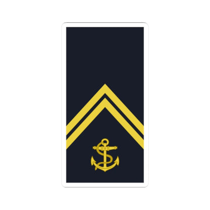 Sweden Navy OR 4 2019 (Sweden) (Military Rank) STICKER Vinyl Kiss-Cut Decal 2 Inch White - The Sticker Space