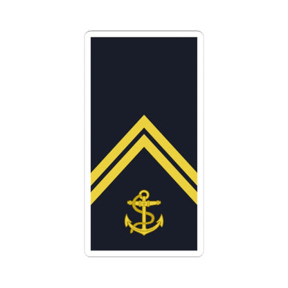 Sweden Navy OR 4 2019 (Sweden) (Military Rank) STICKER Vinyl Kiss-Cut Decal 6 Inch White - The Sticker Space