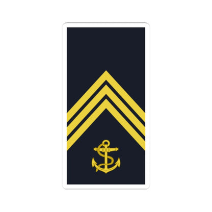 Sweden Navy OR 5a 2019 (Sweden) (Military Rank) STICKER Vinyl Kiss-Cut Decal 4 Inch White - The Sticker Space