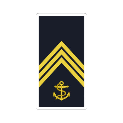 Sweden Navy OR 5a 2019 (Sweden) (Military Rank) STICKER Vinyl Kiss-Cut Decal 6 Inch White - The Sticker Space