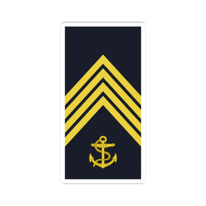 Sweden Navy OR 5b 2019 (Sweden) (Military Rank) STICKER Vinyl Kiss-Cut Decal 3 Inch White - The Sticker Space