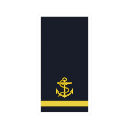 Sweden Navy OR 6a 2019 (Sweden) (Military Rank) STICKER Vinyl Kiss-Cut Decal 2 Inch White - The Sticker Space