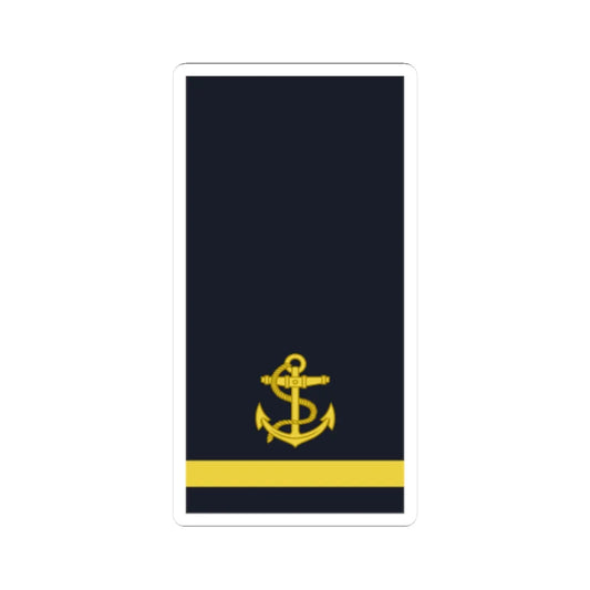 Sweden Navy OR 6a 2019 (Sweden) (Military Rank) STICKER Vinyl Kiss-Cut Decal 2 Inch White - The Sticker Space