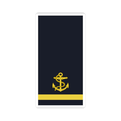 Sweden Navy OR 6a 2019 (Sweden) (Military Rank) STICKER Vinyl Kiss-Cut Decal 3 Inch White - The Sticker Space