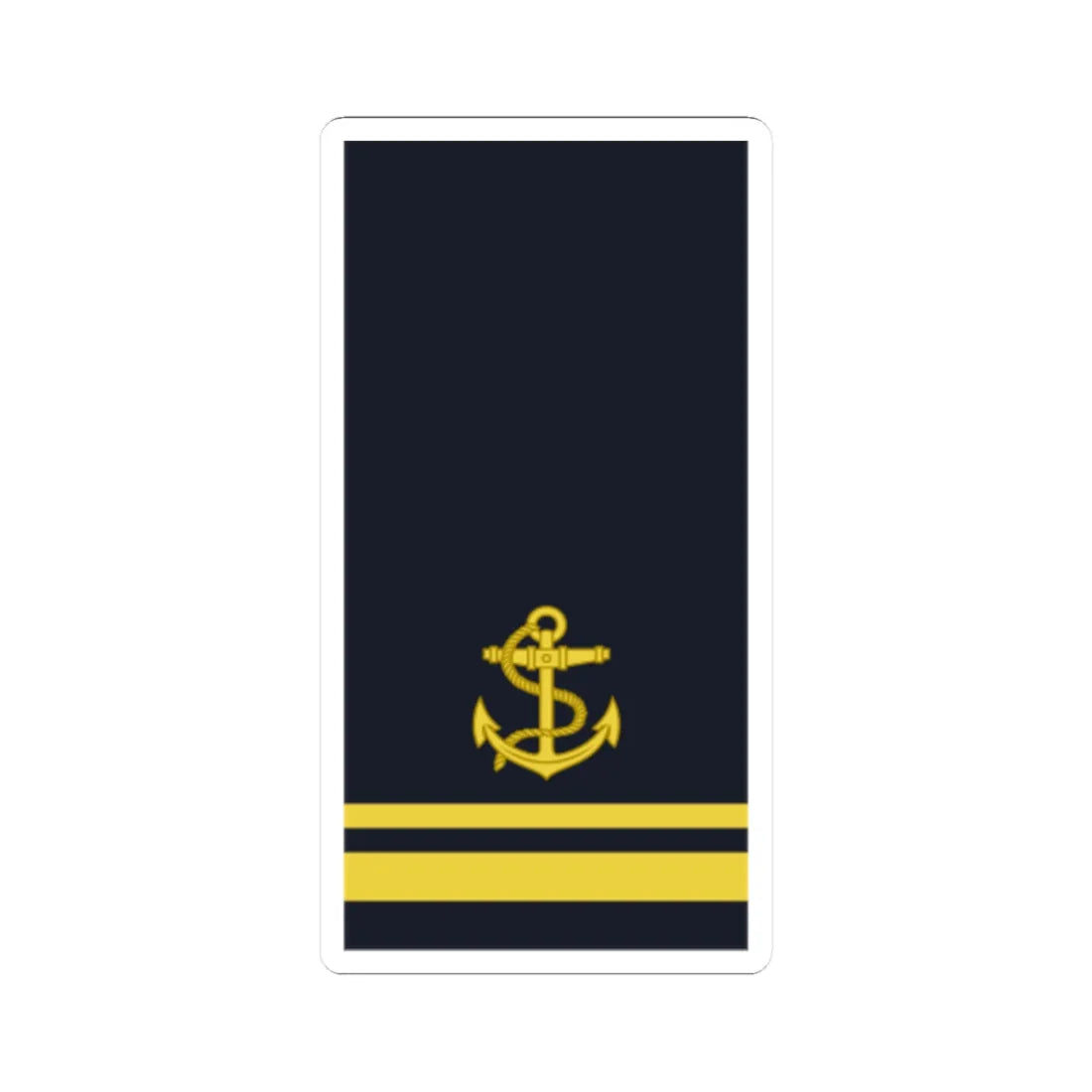 Sweden Navy OR 6b 2019 (Sweden) (Military Rank) STICKER Vinyl Kiss-Cut Decal - The Sticker Space