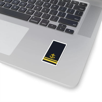Sweden Navy OR 6b 2019 (Sweden) (Military Rank) STICKER Vinyl Kiss-Cut Decal - The Sticker Space