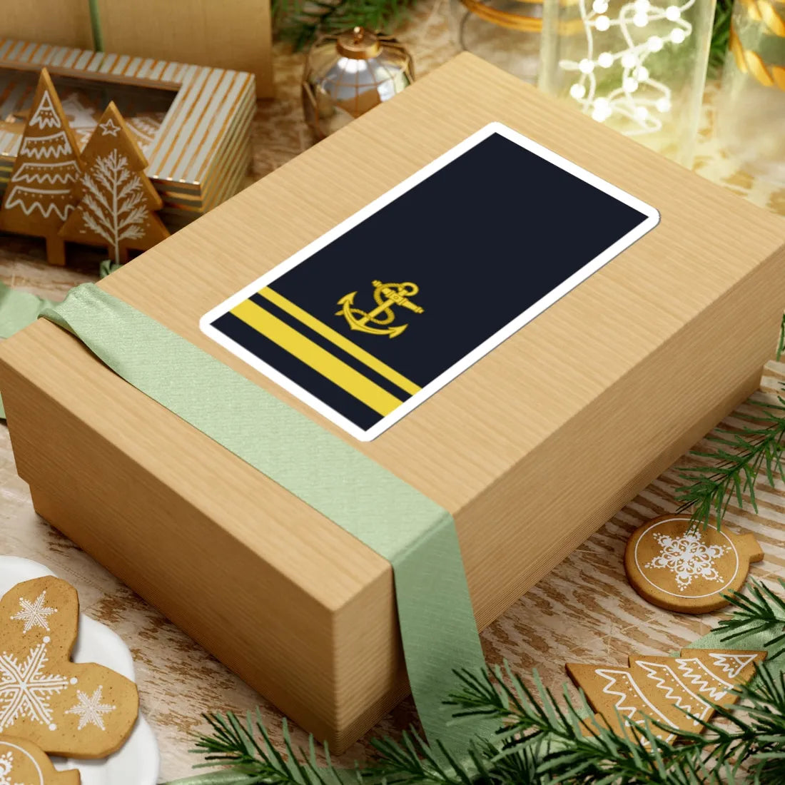 Sweden Navy OR 6b 2019 (Sweden) (Military Rank) STICKER Vinyl Kiss-Cut Decal - The Sticker Space