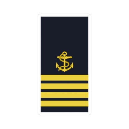 Sweden Navy OR 9 2019 (Sweden) (Military Rank) STICKER Vinyl Kiss-Cut Decal 2 Inch White - The Sticker Space