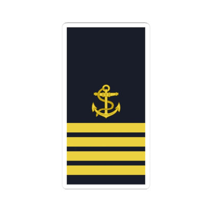 Sweden Navy OR 9 2019 (Sweden) (Military Rank) STICKER Vinyl Kiss-Cut Decal 3 Inch White - The Sticker Space