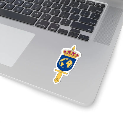 SWEDINT vapen (Sweden) (Coat of Arms) STICKER Vinyl Kiss-Cut Decal