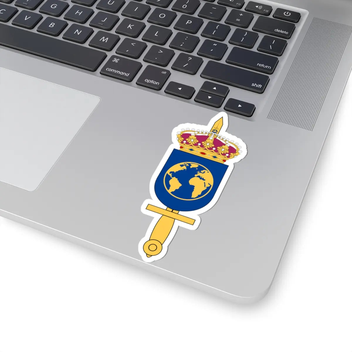 SWEDINT vapen (Sweden) (Coat of Arms) STICKER Vinyl Kiss-Cut Decal