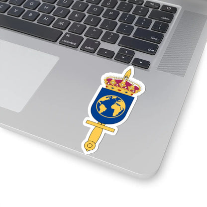 SWEDINT vapen (Sweden) (Coat of Arms) STICKER Vinyl Kiss-Cut Decal