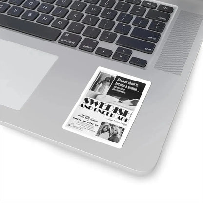 SWEDISH AND UNDER AGE 1969 Movie Poster - STICKER Vinyl Kiss-Cut Decal - The Sticker Space